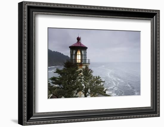 Heceta Head Lighthouse, Oregon-Paul Souders-Framed Photographic Print