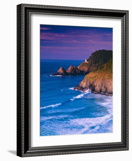 Heceta Head Lighthouse-Ike Leahy-Framed Photographic Print