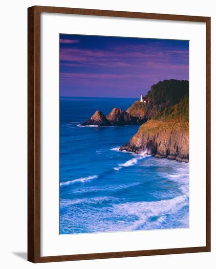 Heceta Head Lighthouse-Ike Leahy-Framed Photographic Print