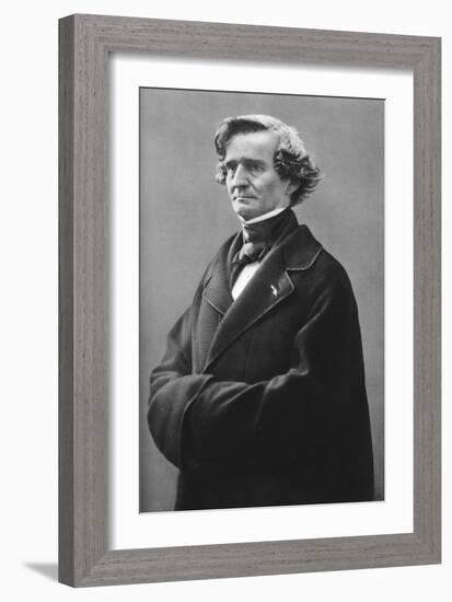 Hector Berlioz (1803-186), French Romantic Composer-Felix Nadar-Framed Giclee Print