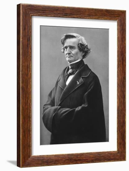 Hector Berlioz (1803-186), French Romantic Composer-Felix Nadar-Framed Giclee Print