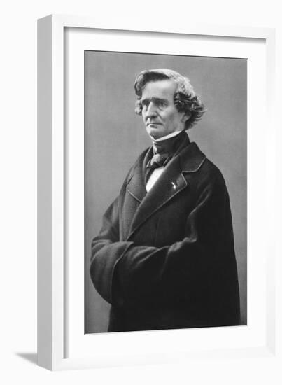 Hector Berlioz (1803-186), French Romantic Composer-Felix Nadar-Framed Giclee Print