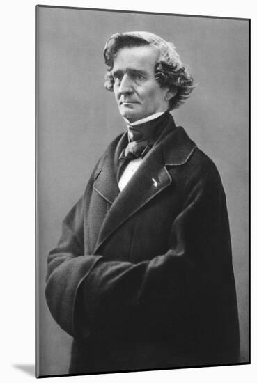Hector Berlioz (1803-186), French Romantic Composer-Felix Nadar-Mounted Giclee Print
