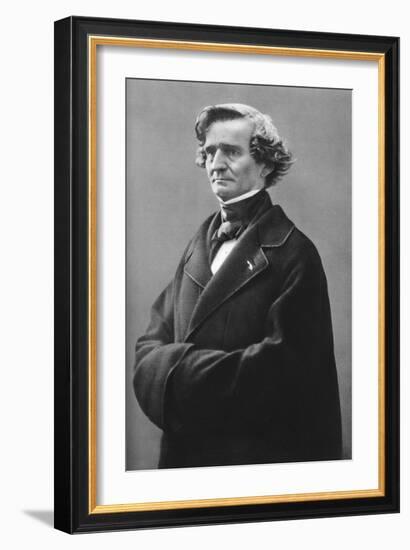 Hector Berlioz (1803-186), French Romantic Composer-Felix Nadar-Framed Giclee Print