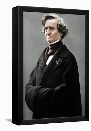 Hector Berlioz (1803-1869), French Romantic composer-Nadar-Framed Premier Image Canvas