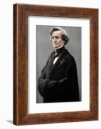 Hector Berlioz (1803-1869), French Romantic composer-Nadar-Framed Photographic Print