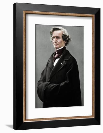 Hector Berlioz (1803-1869), French Romantic composer-Nadar-Framed Photographic Print
