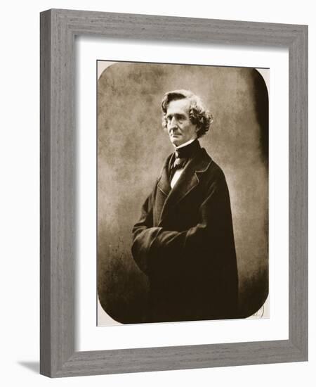 Hector Berlioz, 1863-Nadar-Framed Giclee Print