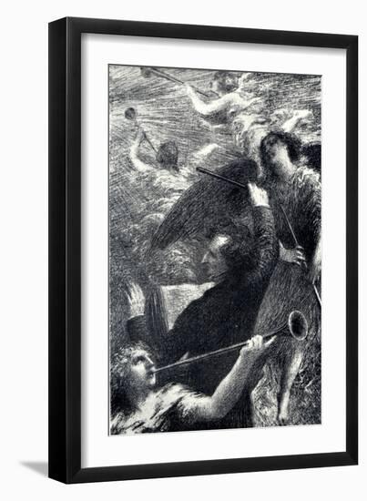 Hector Berlioz conducting the-Henri Fantin-Latour-Framed Giclee Print