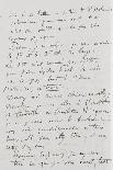 Recueil de lettres et esquisses : lettre autographe à Pauline Viardot-Hector Berlioz-Framed Giclee Print