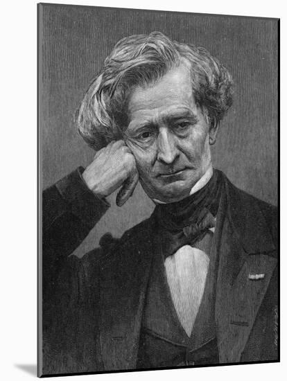 Hector Berlioz the French Composer in Middle Age-null-Mounted Photographic Print