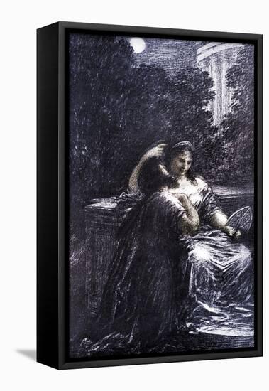 Hector BERLIOZ '-Henri Fantin-Latour-Framed Premier Image Canvas