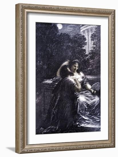 Hector BERLIOZ '-Henri Fantin-Latour-Framed Giclee Print