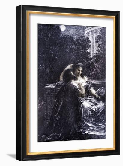 Hector BERLIOZ '-Henri Fantin-Latour-Framed Giclee Print