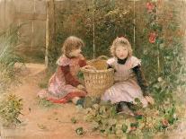The Strawberry Patch-Hector Caffieri-Giclee Print