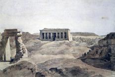 Temple of Asseboua, Nubia, Egypt, 19th Century-Hector Horeau-Premier Image Canvas