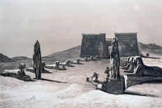 Temple of Asseboua, Nubia, Egypt, 19th Century-Hector Horeau-Premier Image Canvas