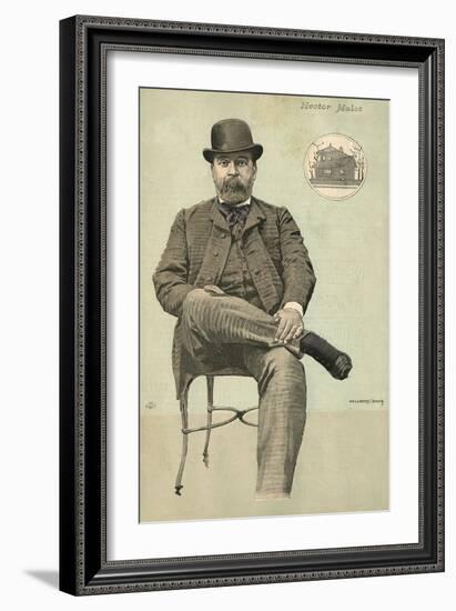 Hector Malot-De La Barr-Framed Art Print