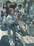 Barber Shop, 1989-Hector McDonnell-Framed Giclee Print
