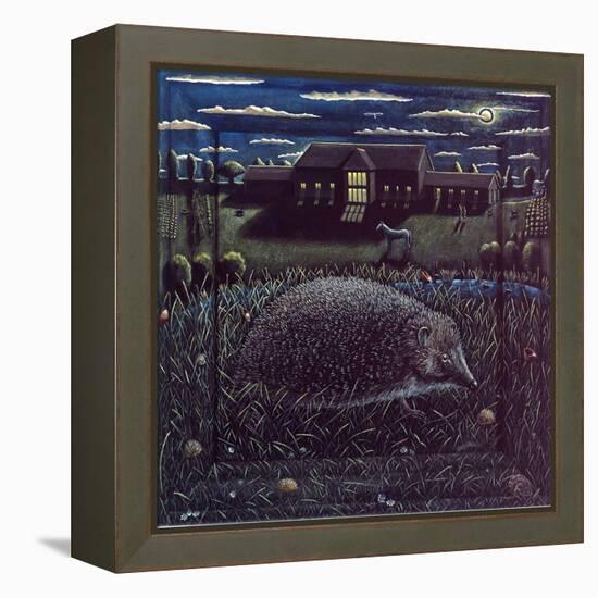 HEDGEHOG, 2014-PJ Crook-Framed Premier Image Canvas