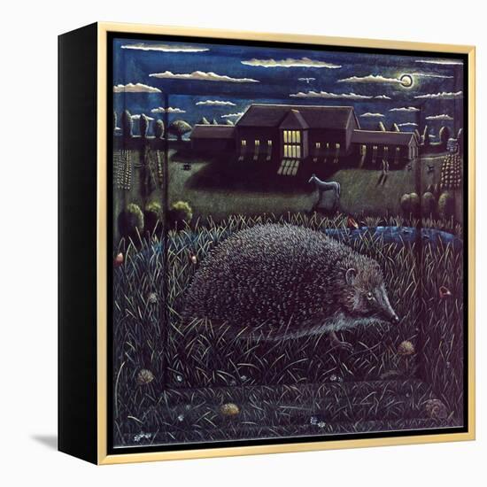 HEDGEHOG, 2014-PJ Crook-Framed Premier Image Canvas