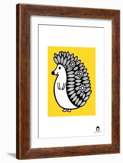 Hedgehog-Jane Foster-Framed Art Print