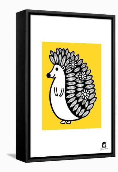 Hedgehog-Jane Foster-Framed Stretched Canvas