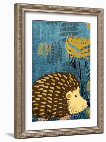 Hedgehog-Rocket 68-Framed Giclee Print