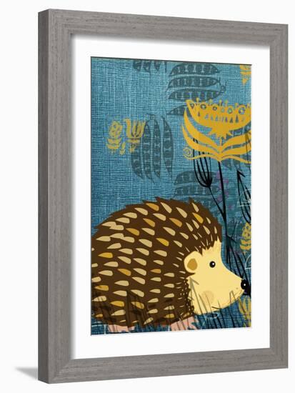 Hedgehog-Rocket 68-Framed Giclee Print