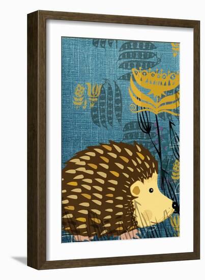 Hedgehog-Rocket 68-Framed Giclee Print