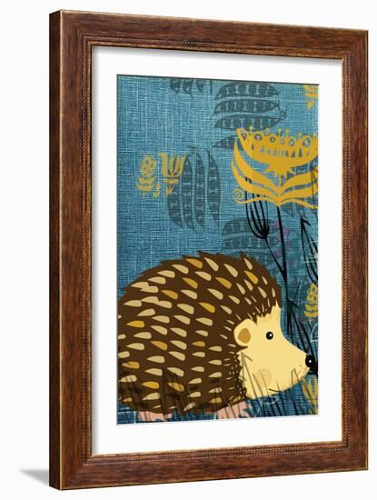 Hedgehog-Rocket 68-Framed Giclee Print