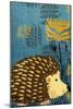 Hedgehog-Rocket 68-Mounted Giclee Print