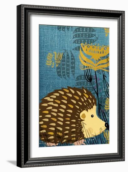 Hedgehog-Rocket 68-Framed Giclee Print