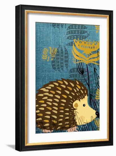 Hedgehog-Rocket 68-Framed Giclee Print