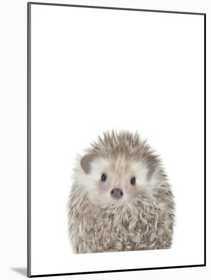 Hedgehog-Leah Straatsma-Mounted Art Print