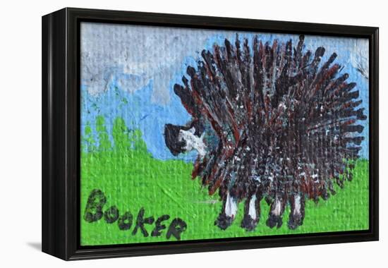 Hedgehog-Brenda Brin Booker-Framed Premier Image Canvas