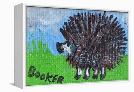Hedgehog-Brenda Brin Booker-Framed Premier Image Canvas