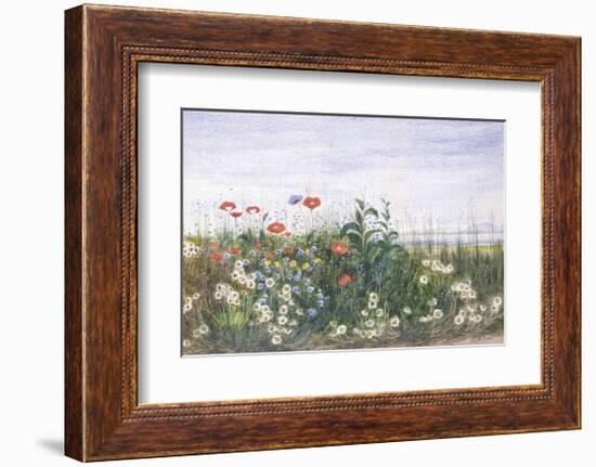 Hedgerow II-Andrew Nicholl-Framed Premium Giclee Print