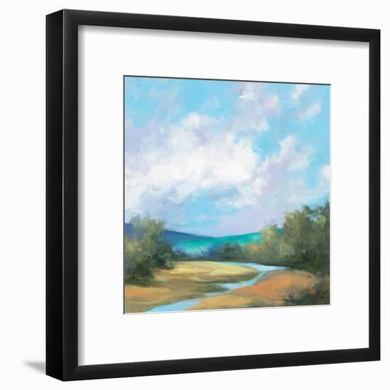 Hedgerow II-Julia Purinton-Framed Art Print