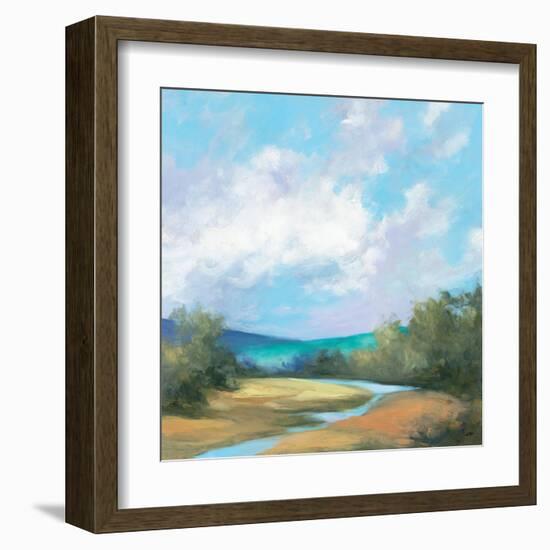 Hedgerow II-Julia Purinton-Framed Art Print