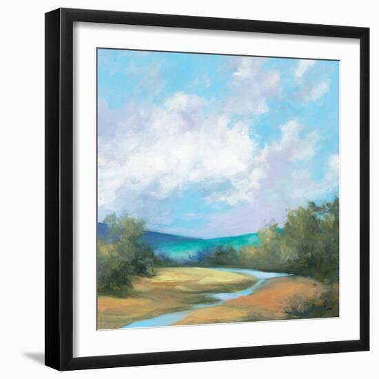 Hedgerow II-Julia Purinton-Framed Art Print