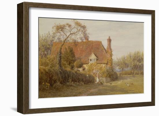 Hedges Farm, East End Farm, Pinner-Helen Allingham-Framed Giclee Print