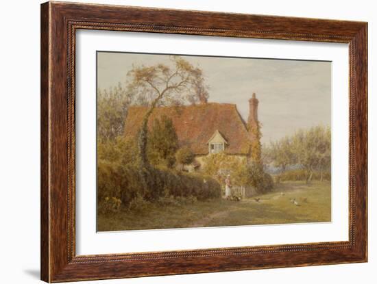 Hedges Farm, East End Farm, Pinner-Helen Allingham-Framed Giclee Print