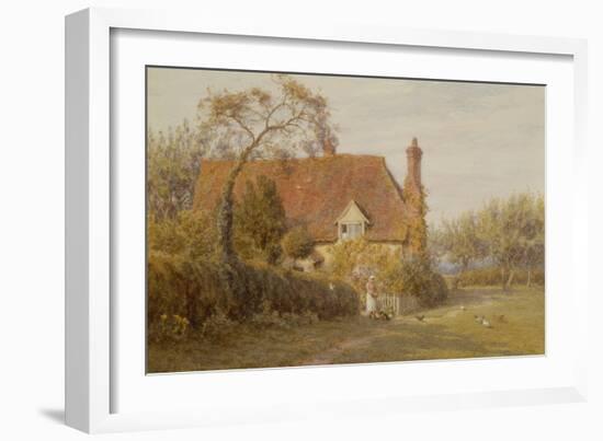 Hedges Farm, East End Farm, Pinner-Helen Allingham-Framed Giclee Print