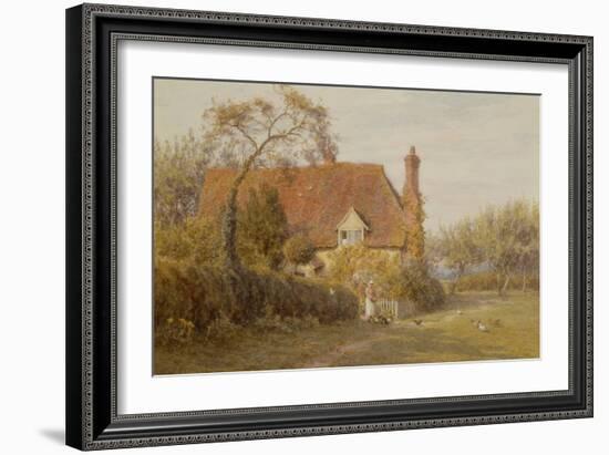 Hedges Farm, East End Farm, Pinner-Helen Allingham-Framed Giclee Print