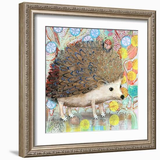 Hedgie-Judy Verhoeven-Framed Art Print