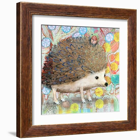 Hedgie-Judy Verhoeven-Framed Art Print