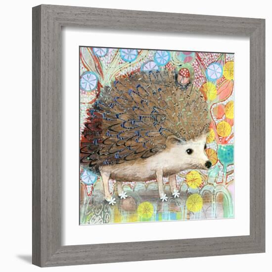 Hedgie-Judy Verhoeven-Framed Art Print