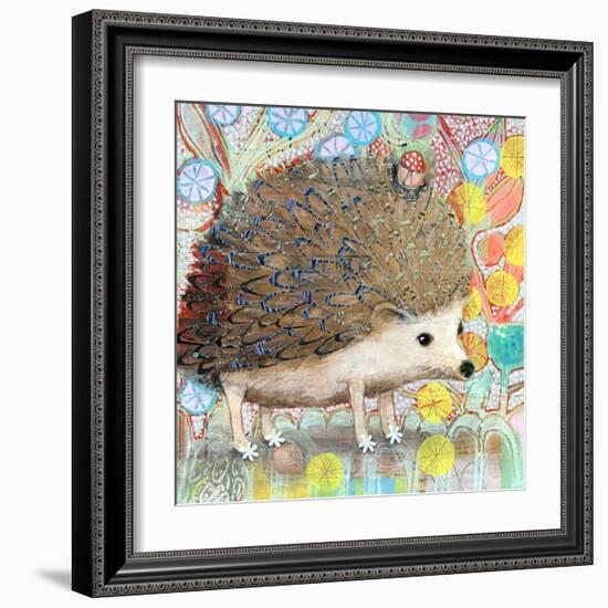 Hedgie-Judy Verhoeven-Framed Art Print