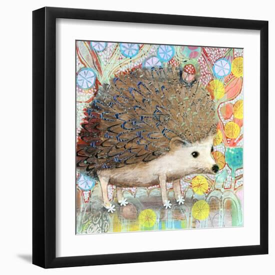 Hedgie-Judy Verhoeven-Framed Art Print